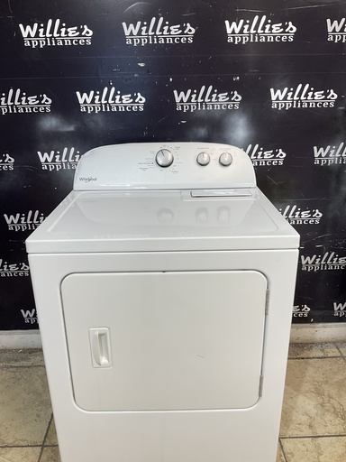 [107985] Whirlpool Electric Dryer 220volts (30 AMP) 29inches {3 prong} (White) 