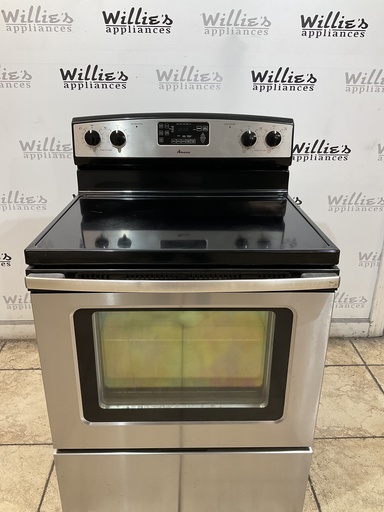 [107986] Amana Electric Stove 220volts (40/50 AMP) 30inches {no cord} (stainless steel) 