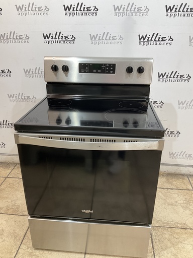 [107953] Amana Electric Stove 220volts (40/50 AMP) 30inches {no cord} (Stainless steel) 