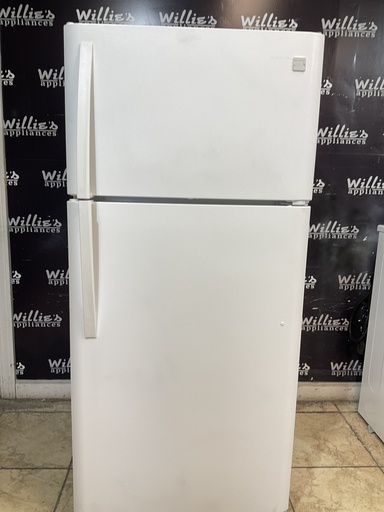 [107993] Kenmore Refrigerator Top and Bottom 30x65 1/2” (White) 