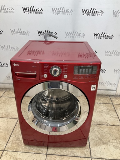 [108036] Lg Washer Front-load 27inches (Red)