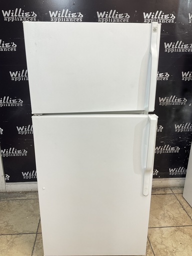 [108047] Ge Refrigerator Top and Bottom 28x62” (white)