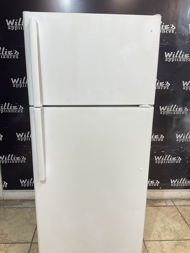 [108075] Ge Refrigerator Top and Bottom 28x64 1/2” (White) 