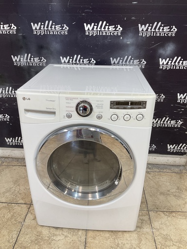[108147] Lg Electric Dryer 220volts (30 AMP) 27inches {no cord} (White)