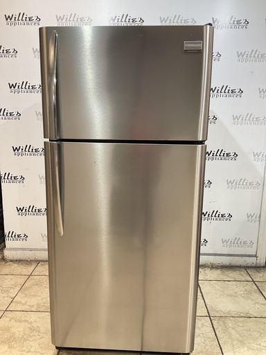 [108156] Frigidaire Refrigerator Top and Bottom 30x66 (Stainless Steel) 