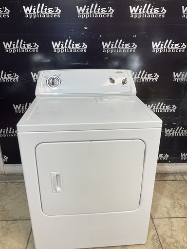 [108195] Whirlpool Electric Dryer 220volts (30 AMP) 29inches {3 prong} (White)