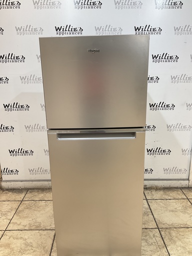 [108201] Whirlpool Refrigerator Top and Bottom 24x61 (Stainless Steel) 