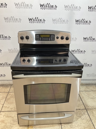 [108214] Ge Electric Stove 30inches {no cord} (Stainless steel) 