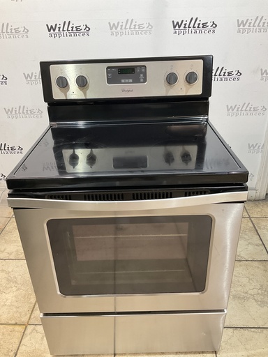 [108225] Whirlpool Electric Stove 30inches {4 prong} (Stainless Steel) 