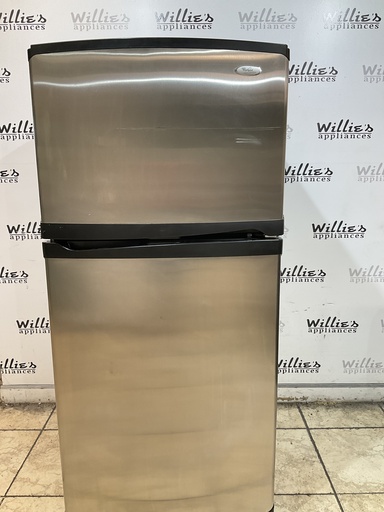 [108223] Whirlpool Refrigerator Top and Bottom 30x66 (Stainless Steel) 