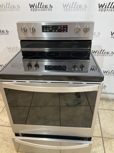 [108220] Whirlpool Electric Stove 30inches {4 prong} 