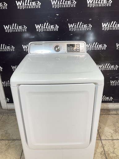 [108257] Samsung Electric Dryer 220volts (30 AMP) 27inches {3 prong} (White) 