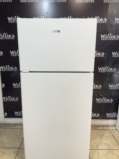 [108254] Hotpoint Refrigerator Top and Bottom 28x61 1/2” (White) 