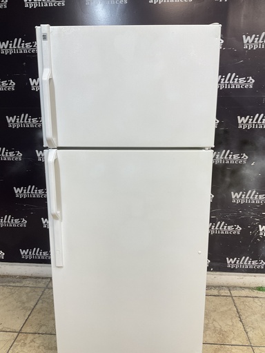 [109805] Hotpoint Refrigerator Top and Bottom 28x64 1/2” (White) 