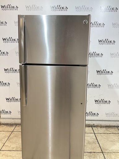 [108261] Ge Refrigerator Top and Bottom 28x64 1/2” (Stainless Steel)