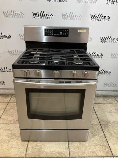[108281] Samsung Natural Gas Stove 30inches (White/Black) 