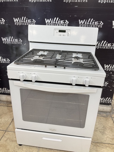 [108284] Whirlpool Natural Gas Stove 30inches (white)
