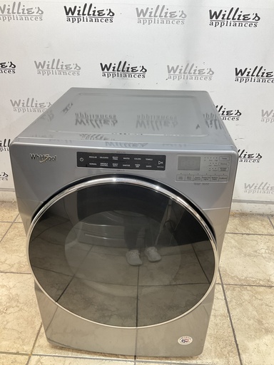 [108360] Whirlpool Electric Dryer 220volts (30 AMP) 27inches {no cord} (Grey) 