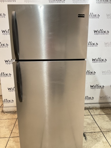[108397] Ge Refrigerator Top and Bottom 28x64 1/2” (Stainless Steel) 