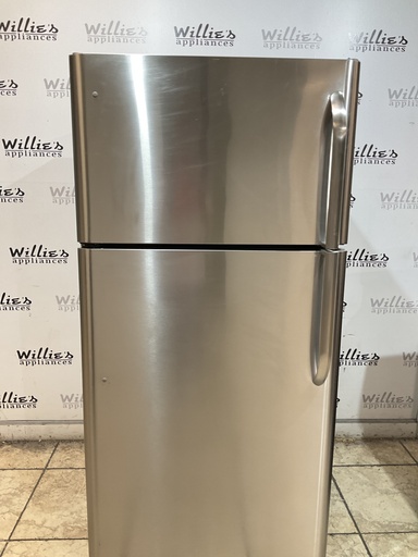 [108414] Frigidaire Refrigerator Top and Bottom 30x66 (stainless steel)