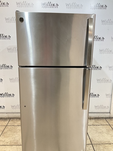 [108421] Ge Refrigerator Top and Bottom 28x64 1/2” (Stainless Steel) 