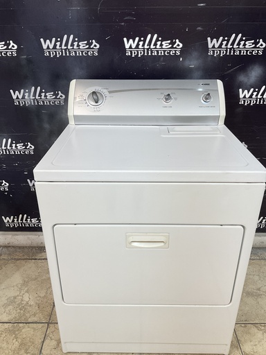 [108468] Kenmore Electric Dryer 220volts (30 AMP) 29inches {3 prong} (White) 