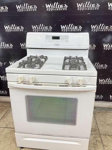 [108495] Whirlpool Natural Gas Stove 30inches (White) 