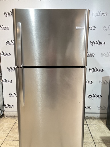 [108574] Frigidaire Refrigerator Top and Bottom 30x68 1/2” (Stainless Steel) 