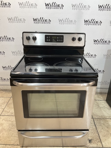[108558] Frigidaire Electric Stove 220volts (30 AMP) 30inches {3 prong} (stainless steel) 