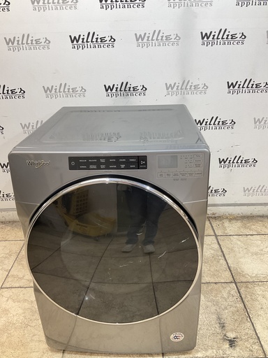 [108572] Whirlpool Electric Dryer 220volts (30 AMP) 27inches {no cord} (Grey) 