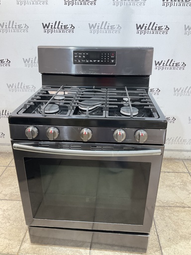 [108559] Samsung Natural Gas Stove 30inches (Black Stainless) 