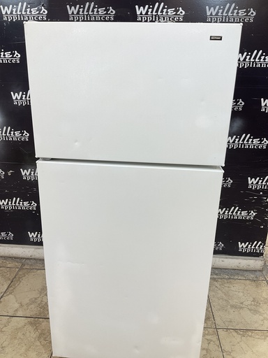 [108606] Hotpoint Refrigerator Top and Bottom 28x61 1/2” (White) 