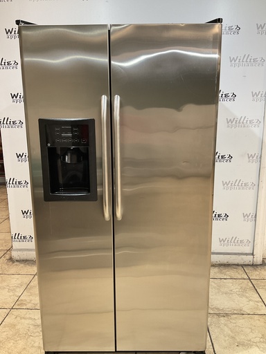 [108620] Ge Refrigerator Side By Side 36x70 (Stainless Steel) 