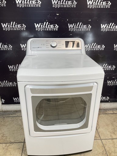 [108670] Lg Electric Dryer 220volts (30 AMP) 27inches {3 prong} (White) 
