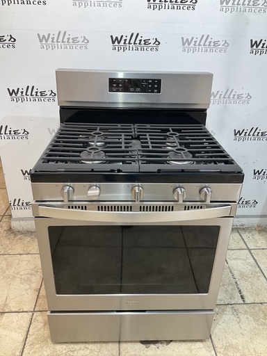 [108694] Whirlpool Natural Gas Stove 30inches (Stainless Steel) 
