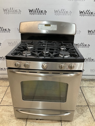 [108685] Ge Natural Gas Stove 30inches  (Stainless Steel) 