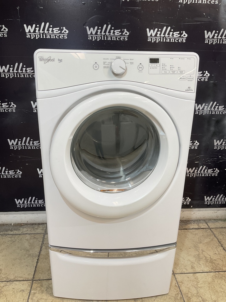 Whirlpool Electric Dryer 220volts (30 AMP) 27inches {3 prong} (White) 