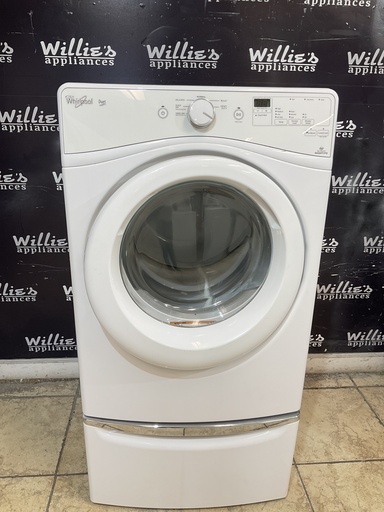 [108691] Whirlpool Electric Dryer 220volts (30 AMP) 27inches {3 prong} (White) 