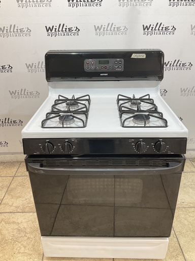 [108708] Hotpoint Gas Propane Stove 30inches (White/Black)  