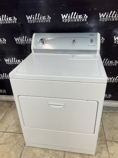 [108738] Kenmore Electric Dryer 220volts (30 AMP) 29inches {3 prong} (White) 