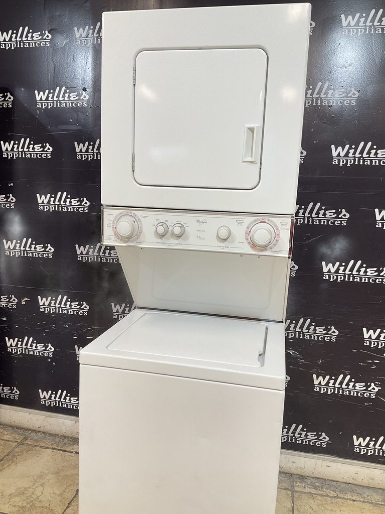 Whirlpool Electric Unit Stackable 220volts (30 AMP) 24x72” {4 prong} (White)