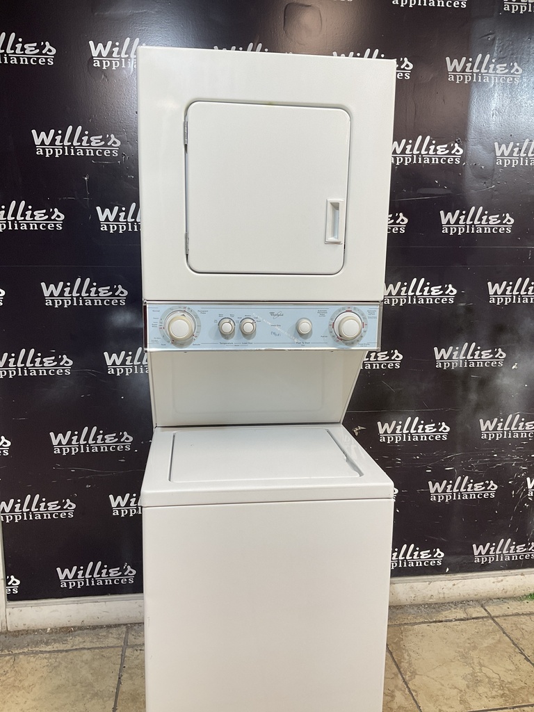 Whirlpool Electric Unit Stackable 220volts (30AMP) 24x71 {no card} (white) 