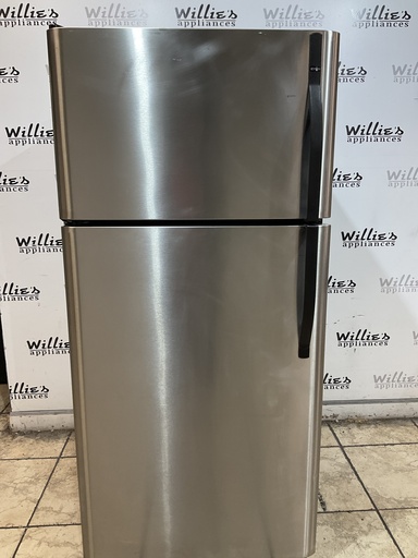 [108792] Kenmore Refrigerator Top and Bottom 30x66 (Stainless Steel) 