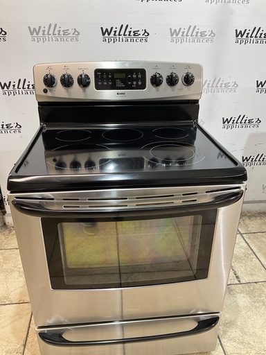 [108802] Kenmore Electric Stove 220volts (30 AMP) 30inches {no cord} (Stainless Steel)