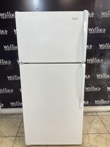 [108779] Whirlpool Refrigerator Top and Bottom 28x63 (white) 