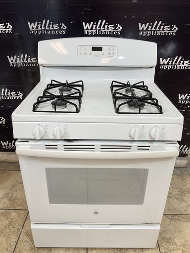 [108814] Ge Natural Gas Stove 30inches (White) 