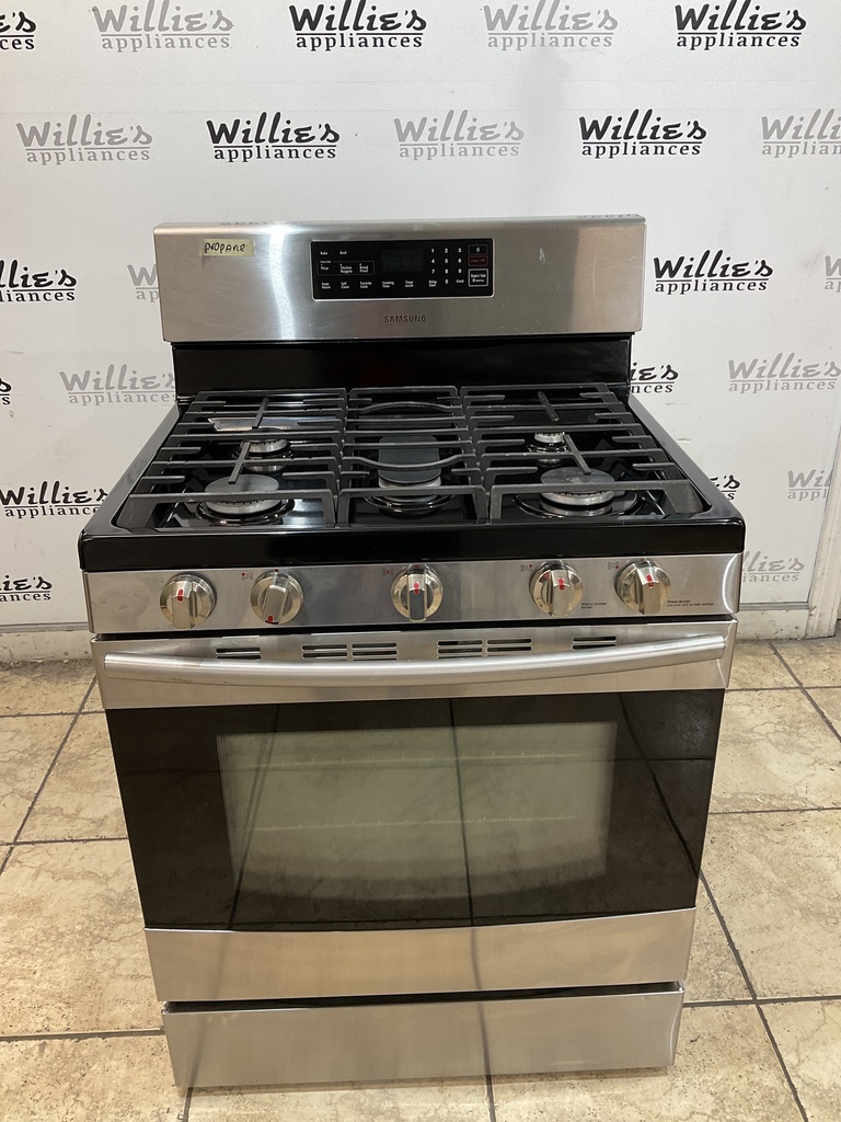 Samsung Gas Propane Stove 30inches (Stainless Steel)