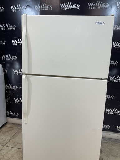 [108827] Whirlpool Refrigerator Top and Bottom 33x66 (Bisque) 