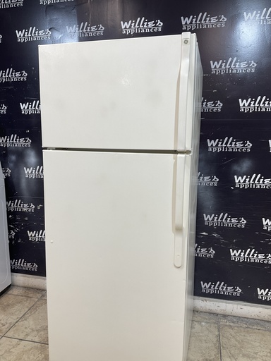 [108837] Ge Refrigerator Top and Bottom 28x67 1/2”(Bisque) 