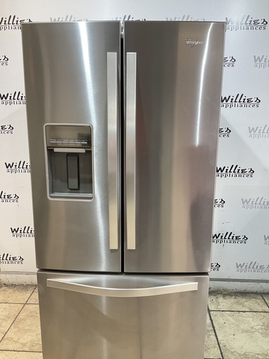 [108890] Whirlpool Refrigerator French Door 30x68 1/2” (Stainless Steel)